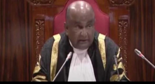 විපක්ෂය කතානායක සමග සාකච්ඡාවක